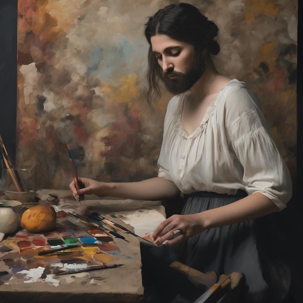 Τεχνικές και στυλ του καλλιτέχνη